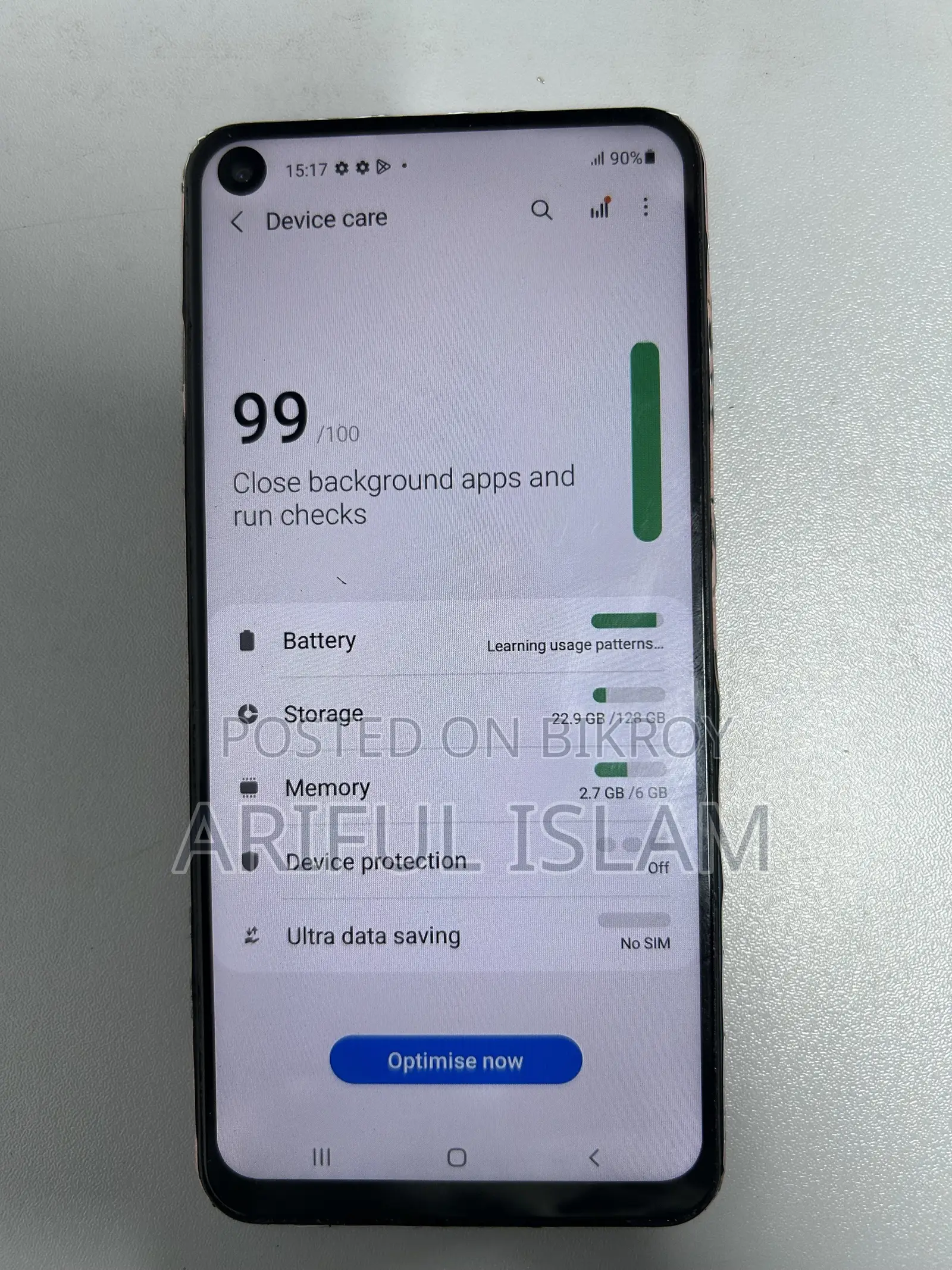 স্যামসাং গ্যালাক্সি এম৪০ ১২৮ জিবি অরেঞ্জ