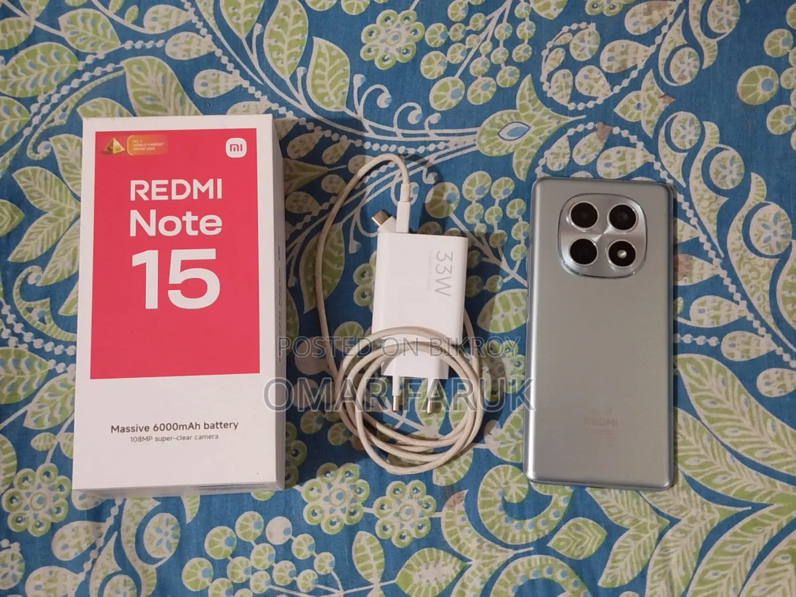 New Xiaomi Redmi Note 15 128 GB