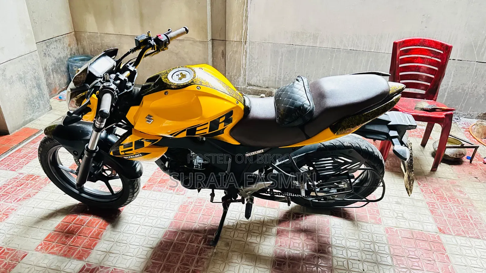 Suzuki Gixxer 2023 Yellow