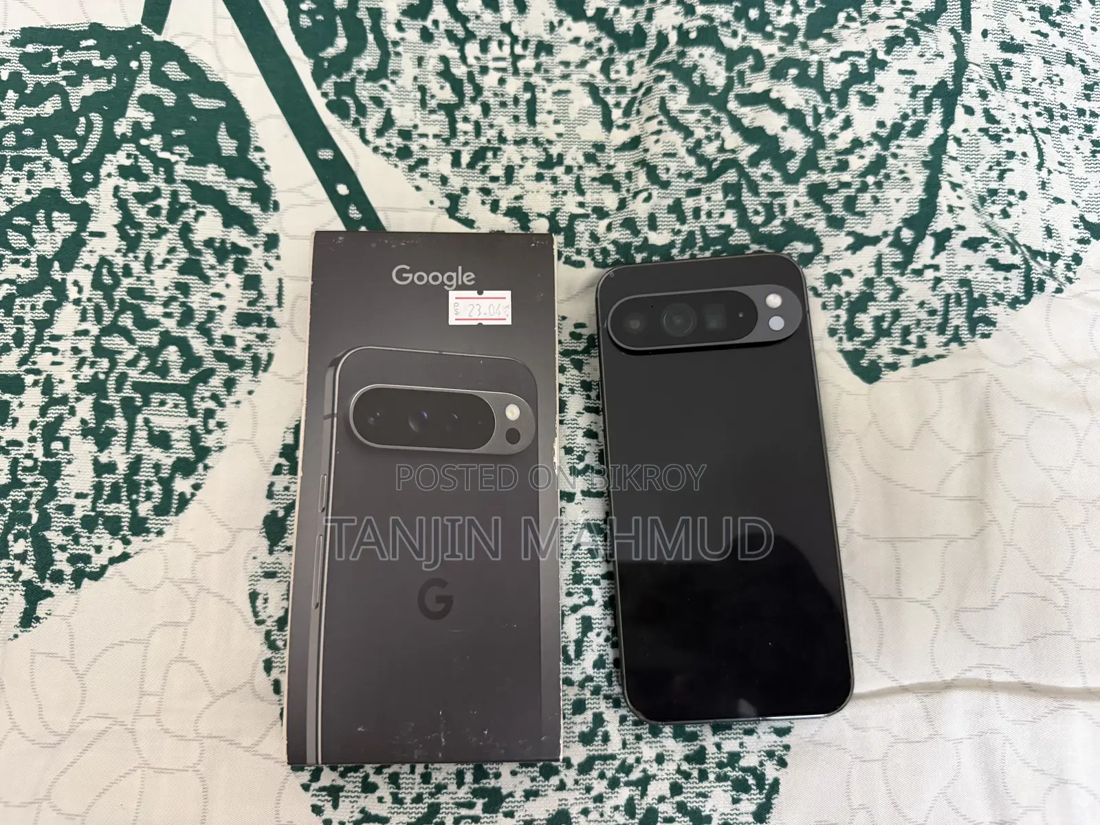 গুগল পিক্সেল ৯ প্রো এক্সএল ১২৮ জিবি ব্ল্যাক