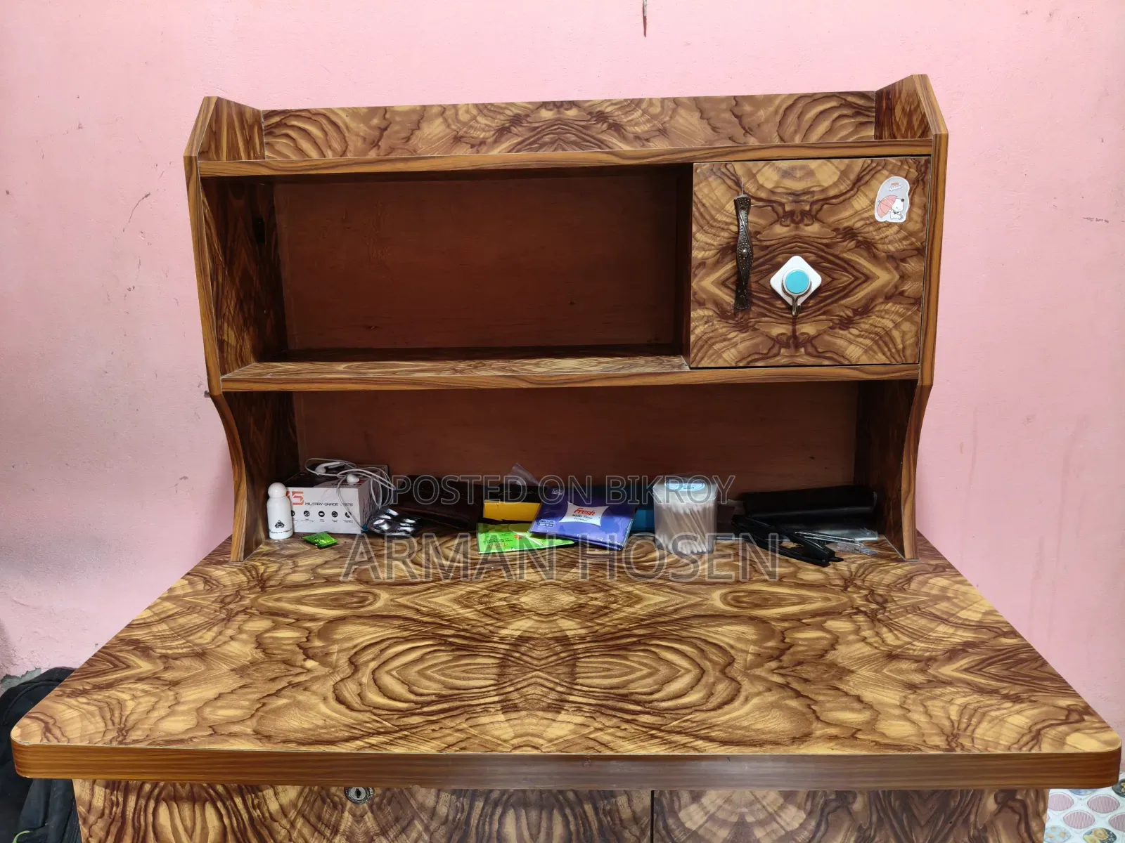 A Study Table Will Be Sold.