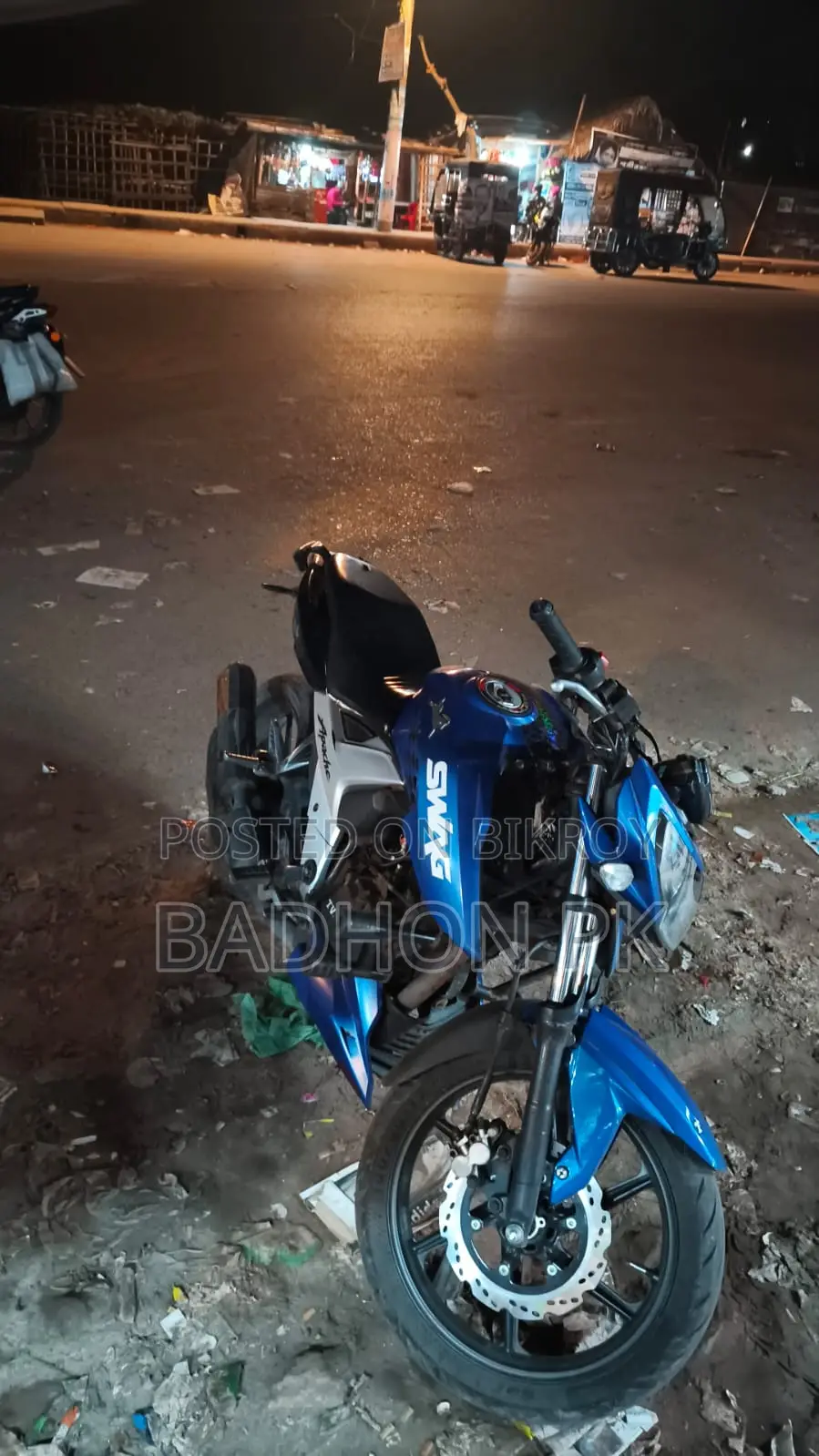 TVS Apache 160 4V 2020 Blue
