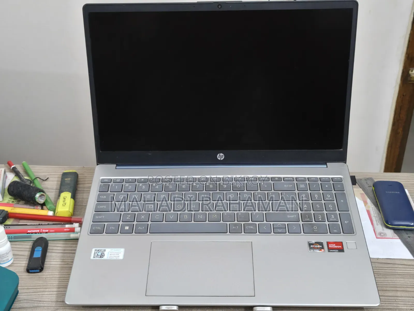 Laptop HP 15-Fd0290ns 8GB AMD Ryzen 3 SSD 500GB