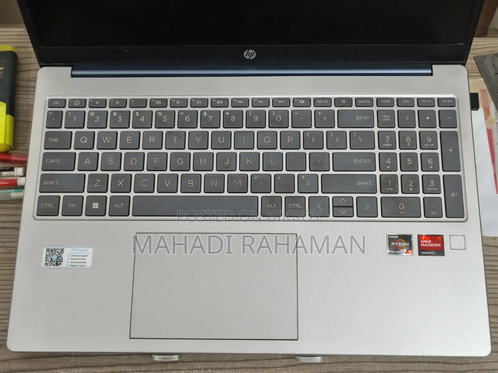 Laptop HP 15-Fd0290ns 8GB AMD Ryzen 3 SSD 500GB