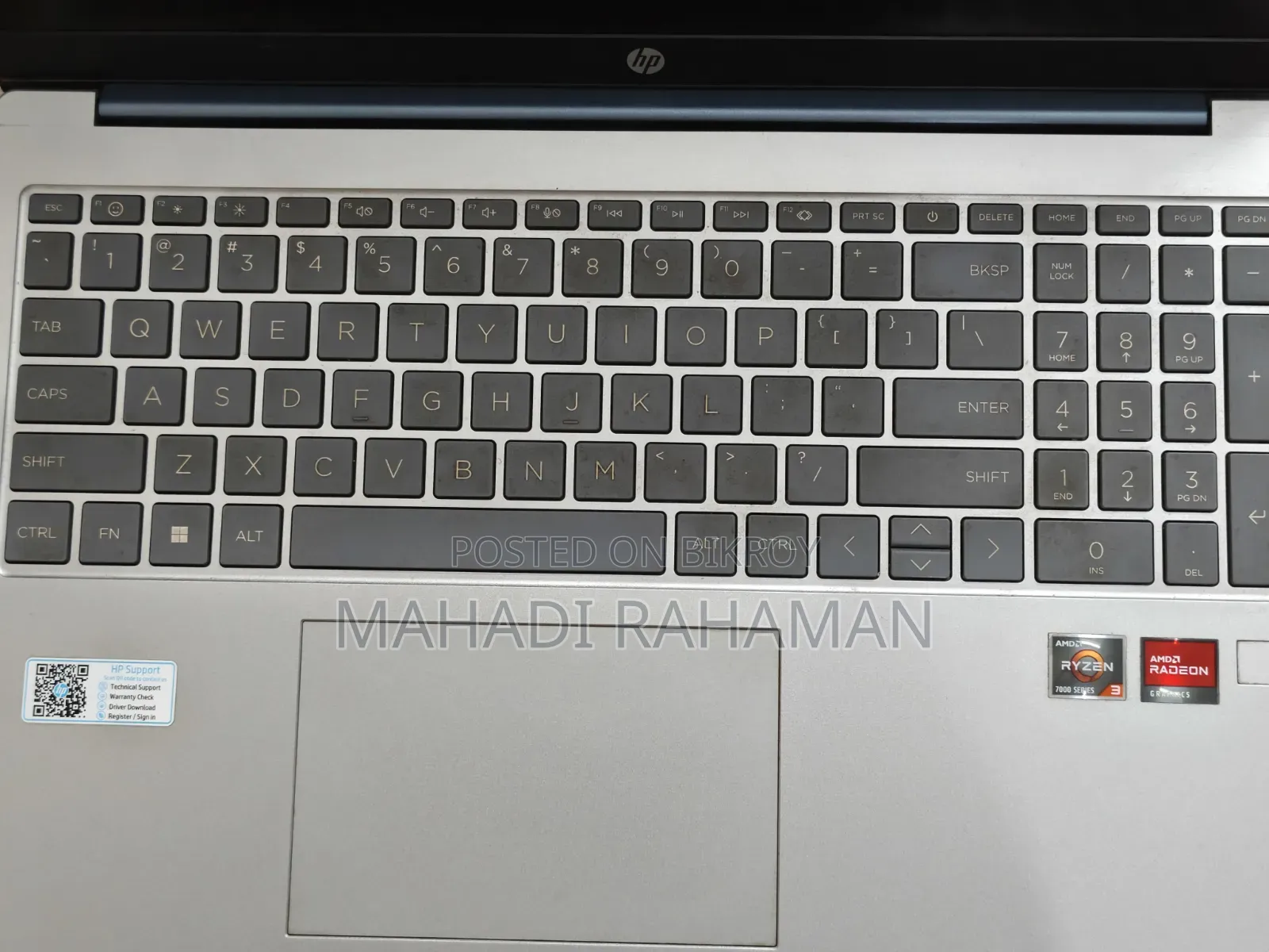 Laptop HP 15-Fd0290ns 8GB AMD Ryzen 3 SSD 500GB