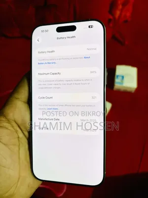 New Apple iPhone 16 Pro Max 256 GB White