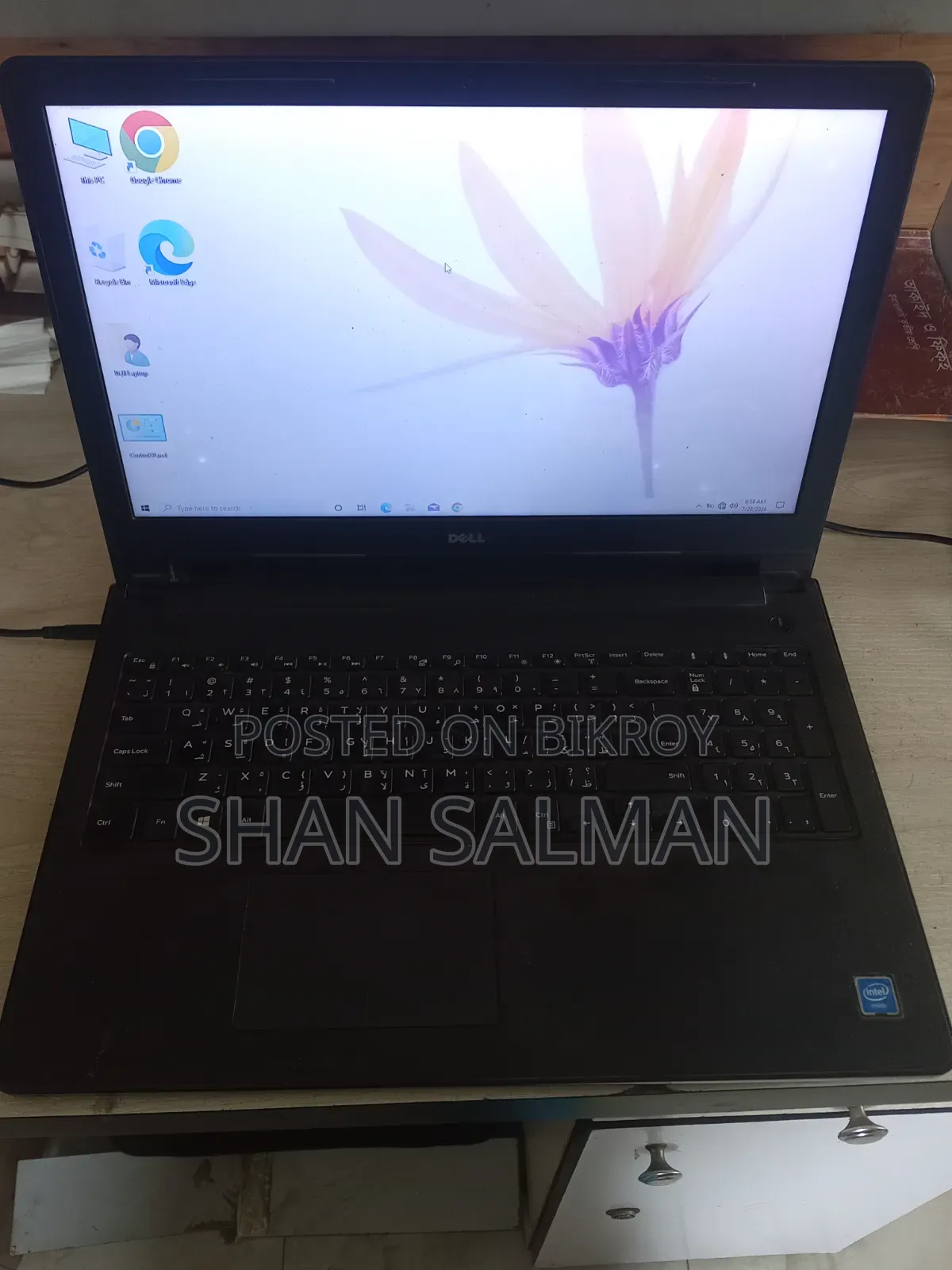 Laptop Dell Inspiron 14 3552 4GB Intel Core i3 SSD 128GB
