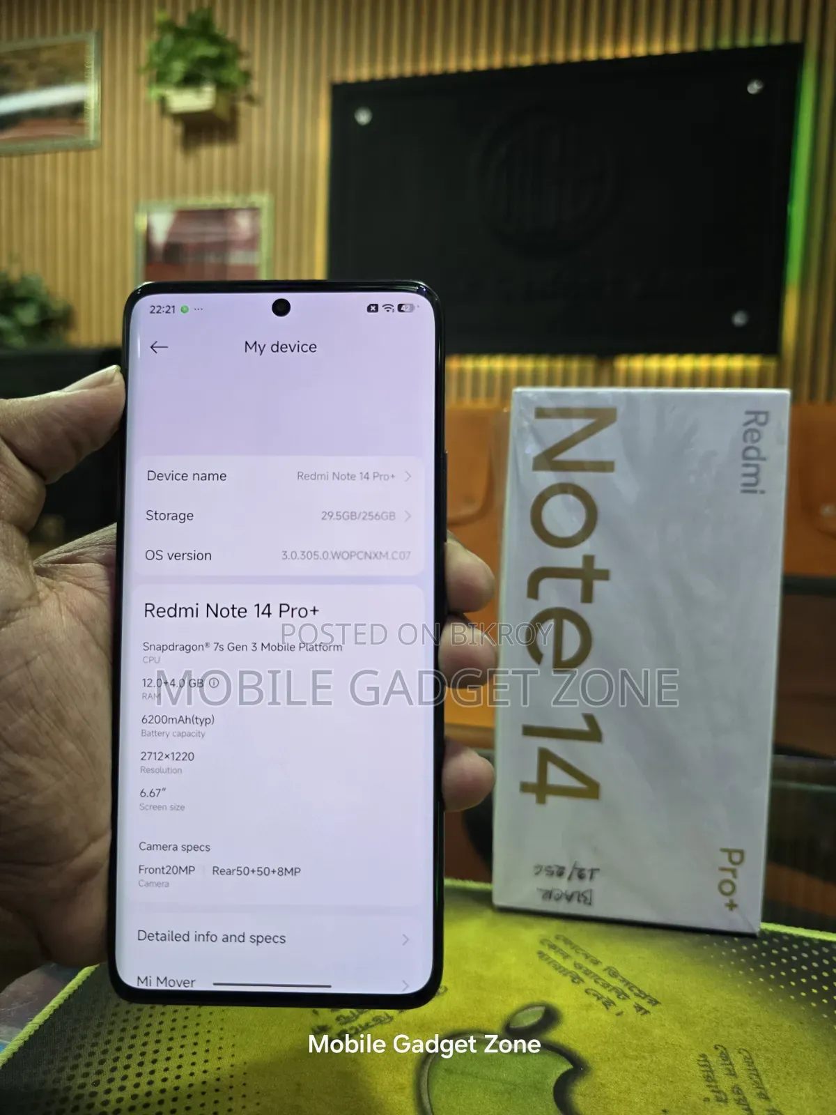 Xiaomi Redmi Note 14 Pro+ 256 GB Black