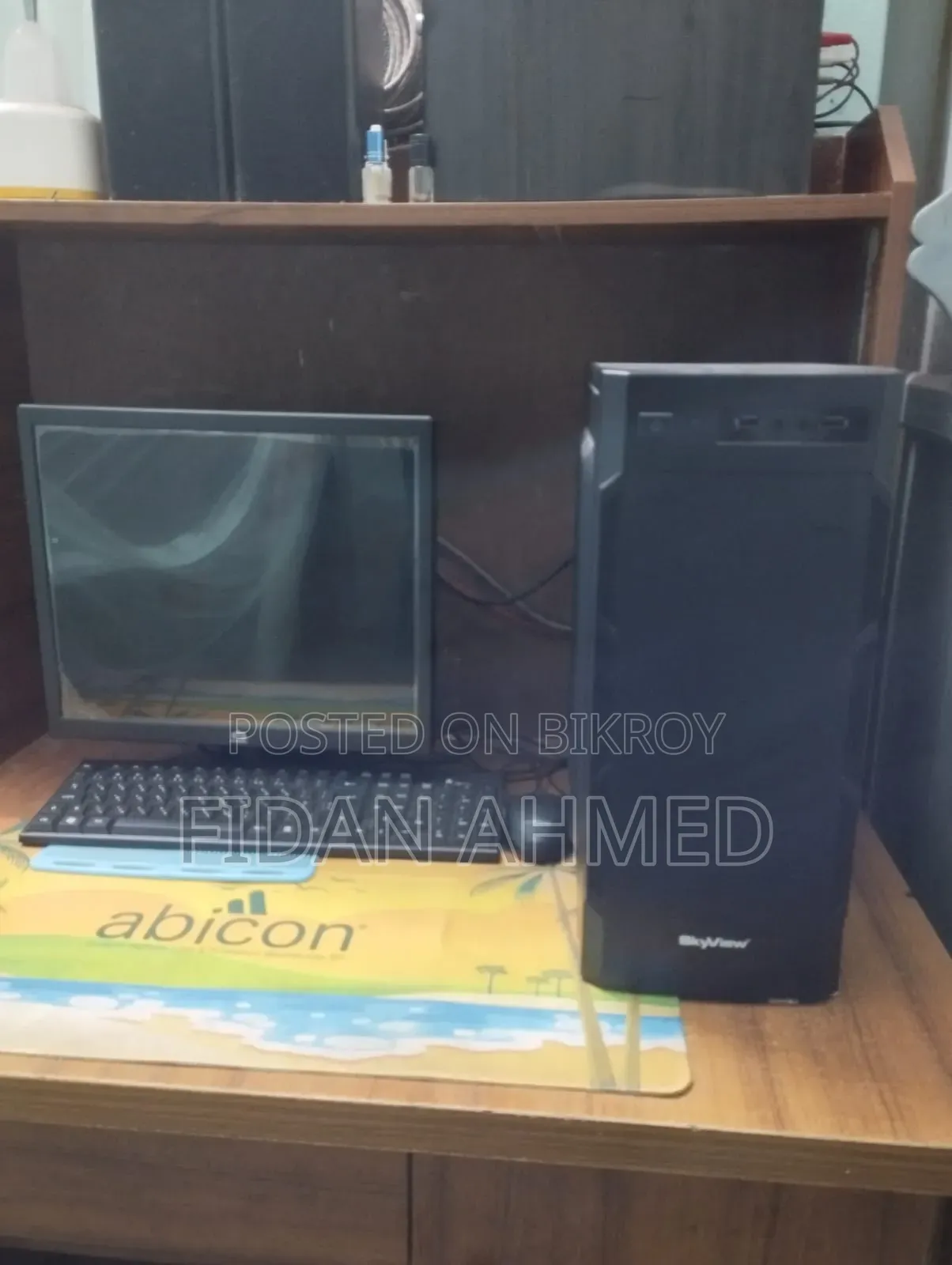 Desktop Computer 8GB HDD + SSD 500GB