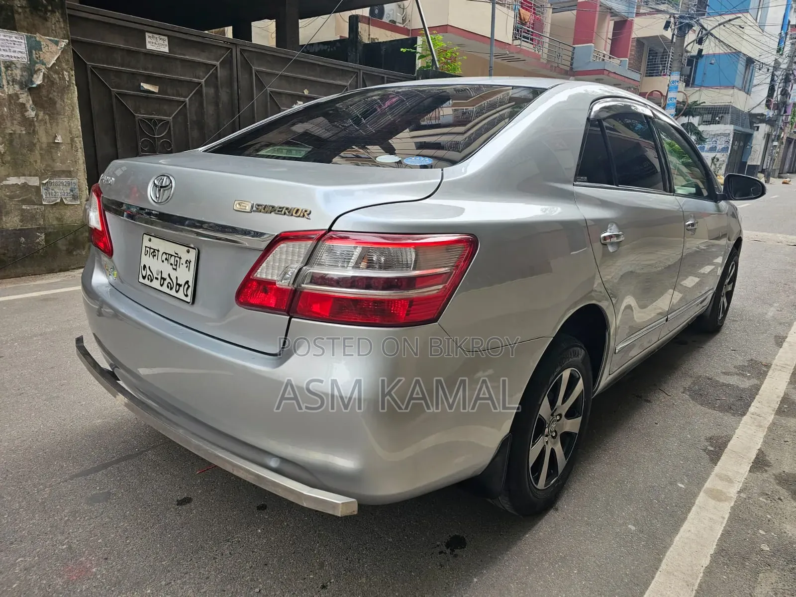 Toyota Premio 2012 Silver