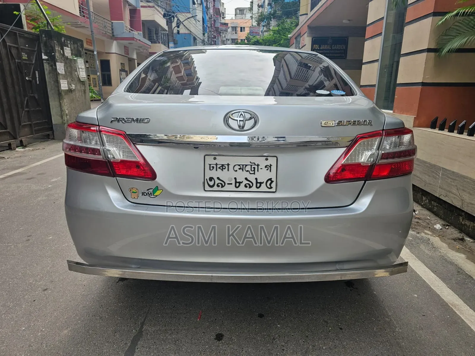 Toyota Premio 2012 Silver