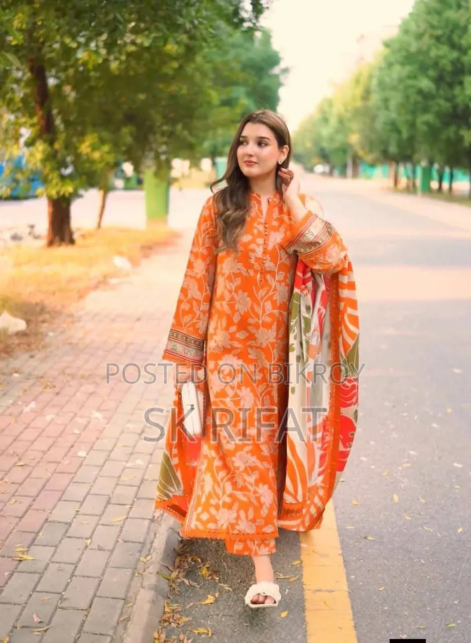 Digital Printed 3pieces Fabric