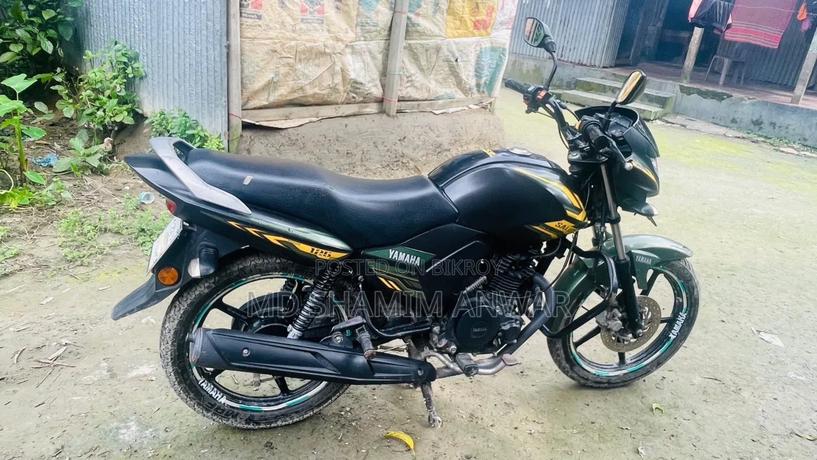 Yamaha Saluto 125 2017 Green