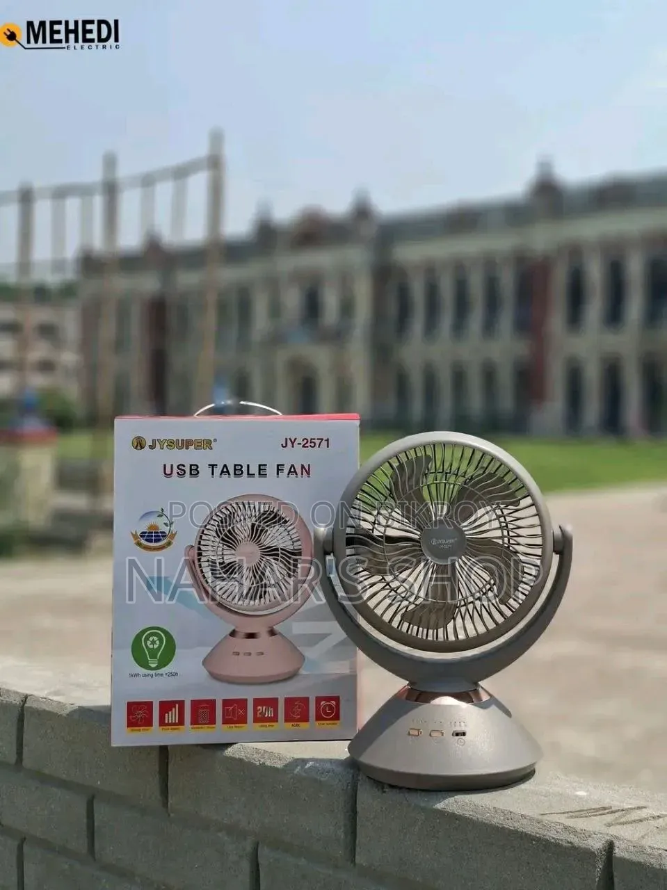 JYSuper- 2571 Rechargeable Fan