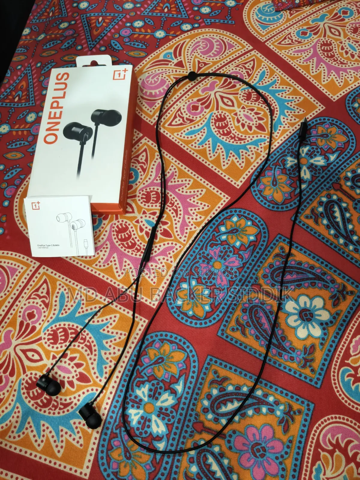 Original OnePlus Type-C Bullets Headphones 100% Authentic