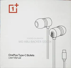 Original OnePlus Type-C Bullets Headphones 100% Authentic