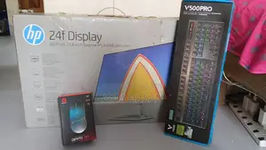 এইচপি ২৪এফ মনিটর, এম. কিবোর্ড, গেমিং মাউস