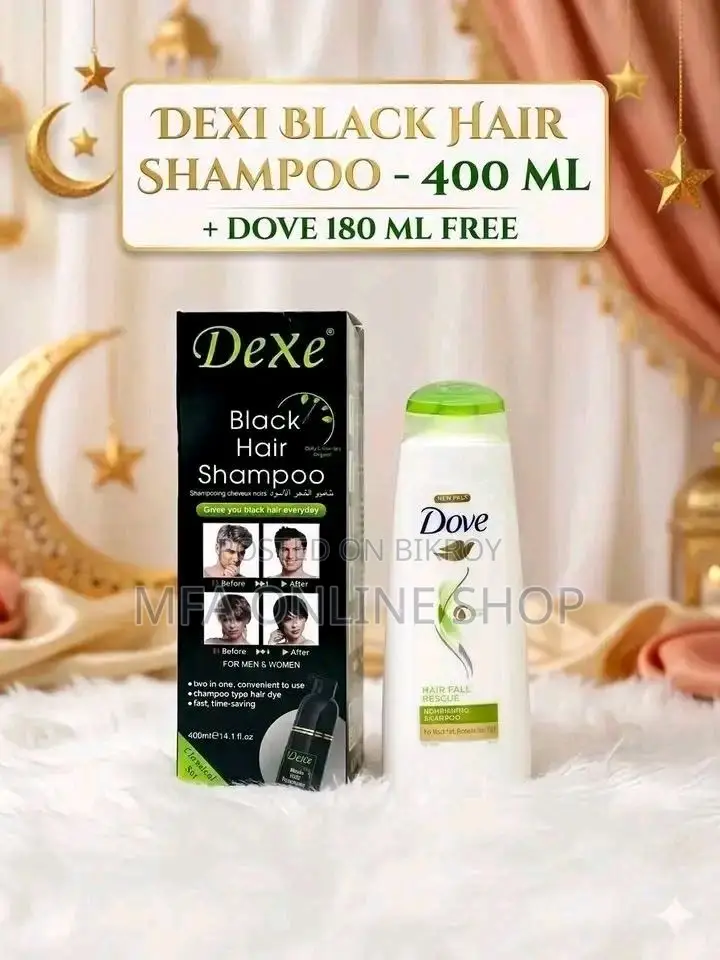 (400 Ml) Dexe + Dove Shampoo Free