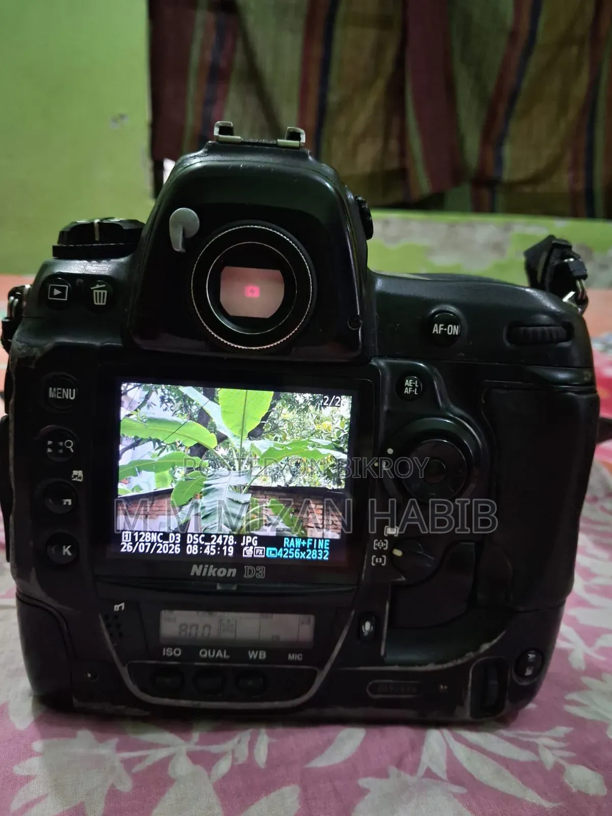 Nikon __D3--Lens_35--70mm Charger Memory