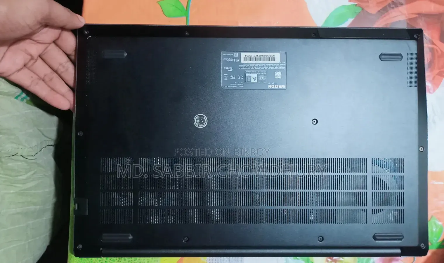 Laptop 8GB Intel Core I5 SSD 256GB