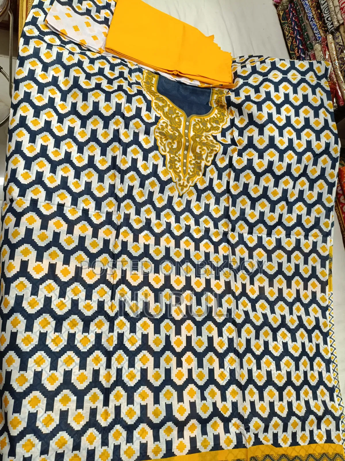 জয় পুরি সুতি থ্রি পিছ