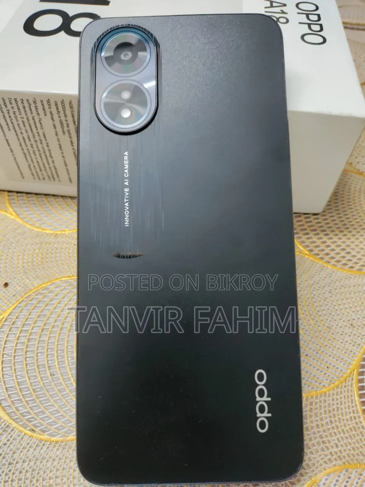 Oppo A18 128 GB Black