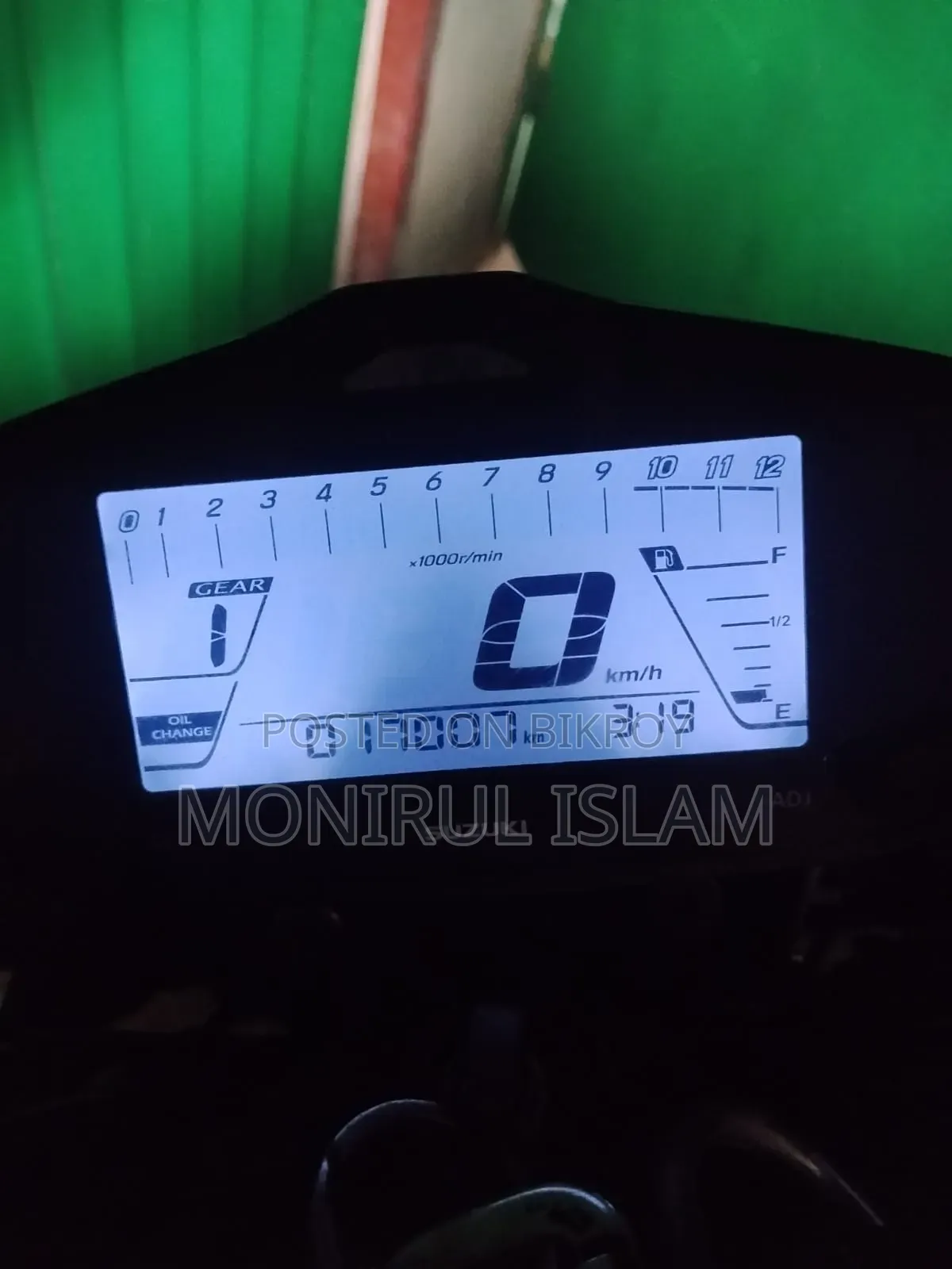 Suzuki Gixxer 2024 Orange