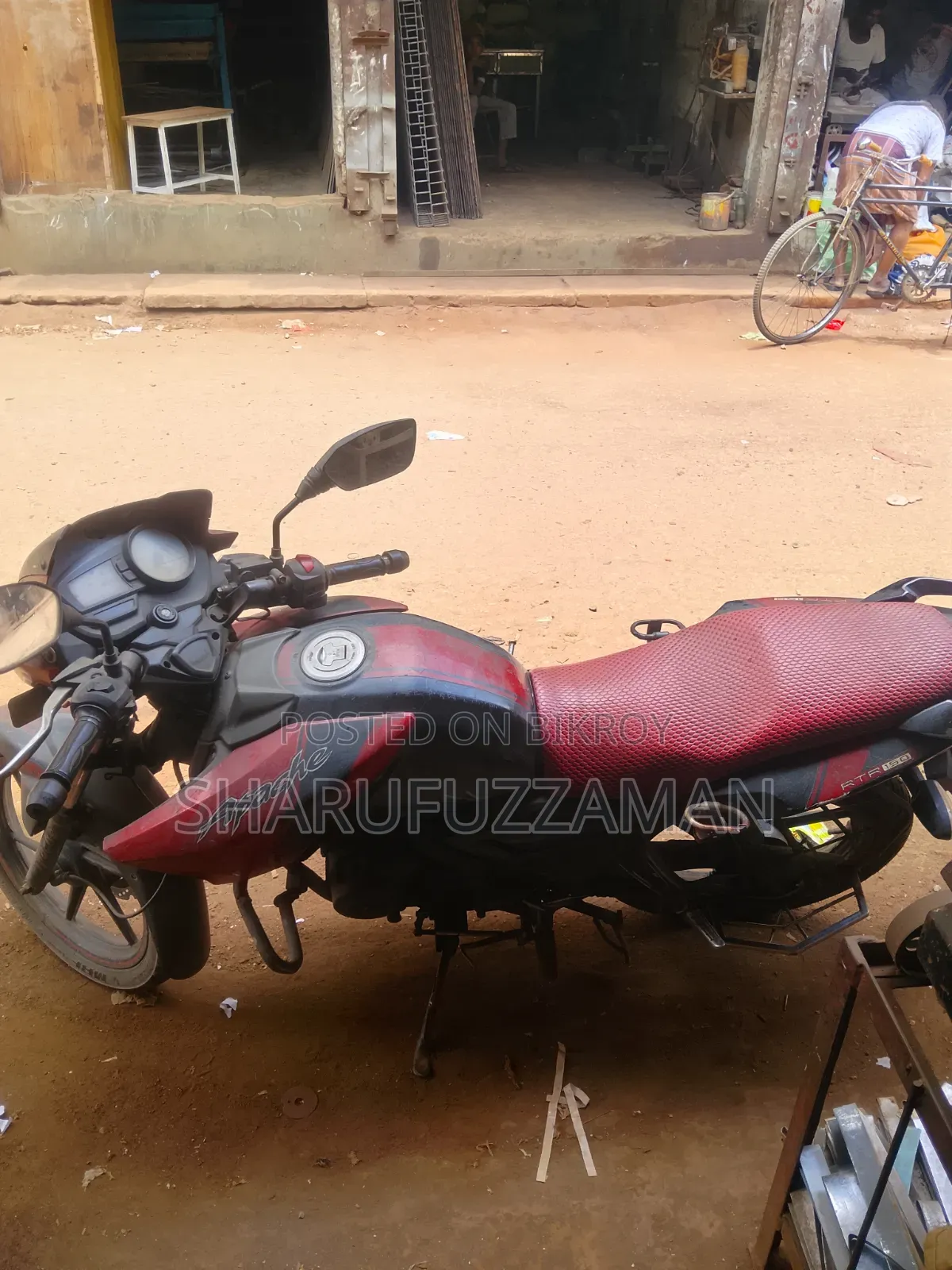 TVS Apache RTR 160 2V 2014 Red
