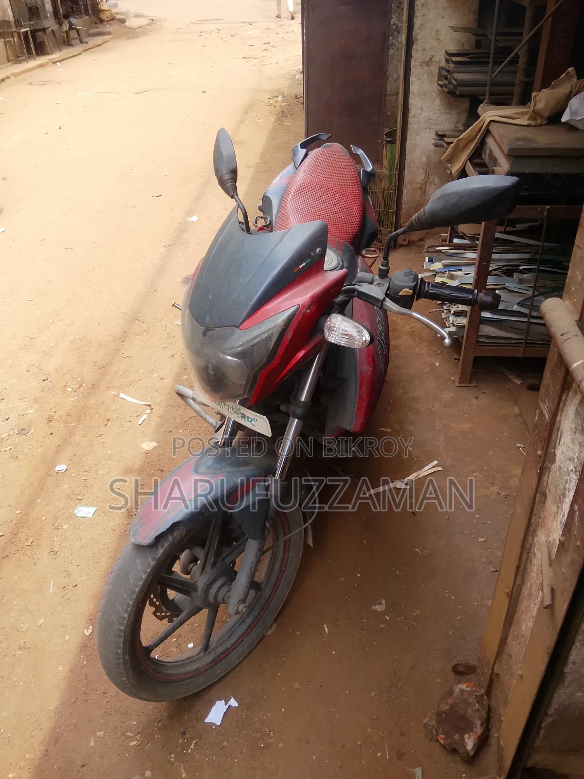 TVS Apache RTR 160 2V 2014 Red