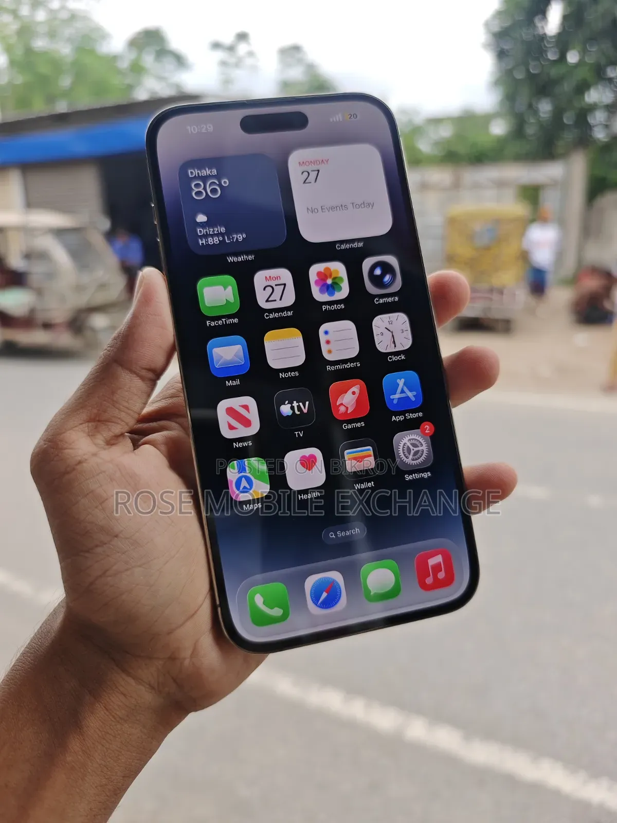 অ্যাপল আইফোন ১৪ প্রো ম্যাক্স ১২৮ জিবি রোজ গোল্ড