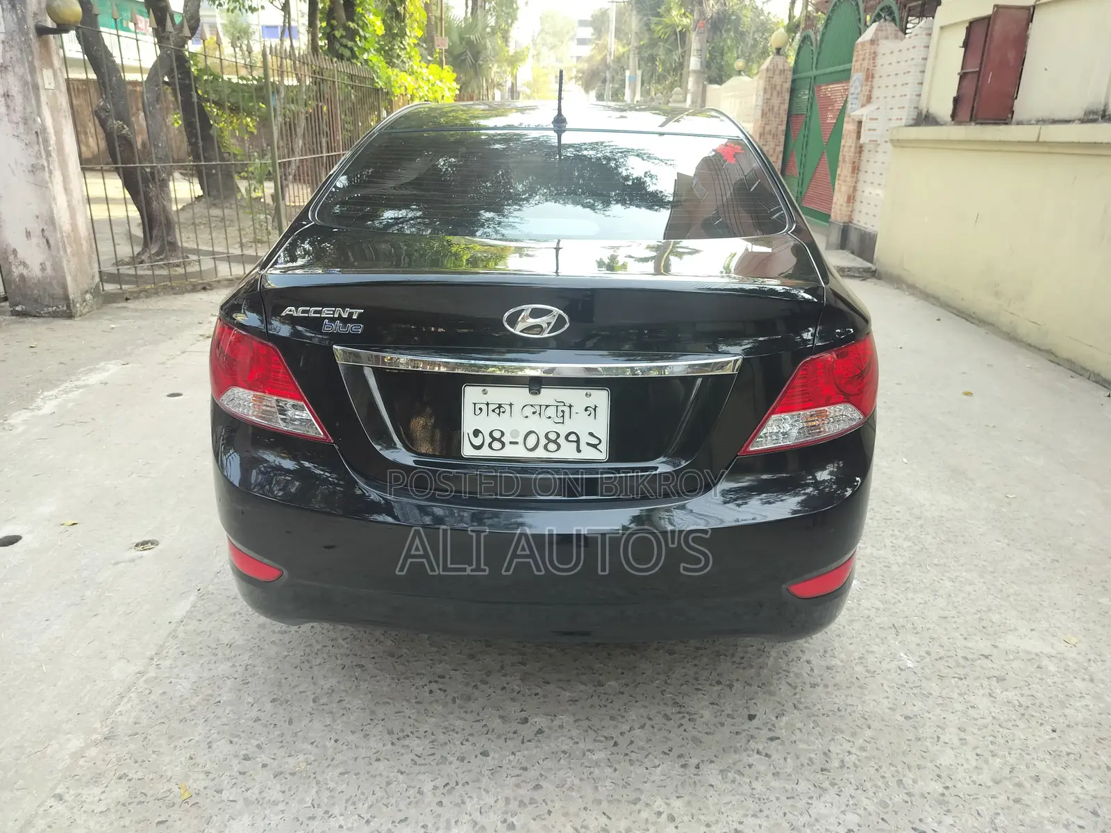 Hyundai Accent 2017 Blue