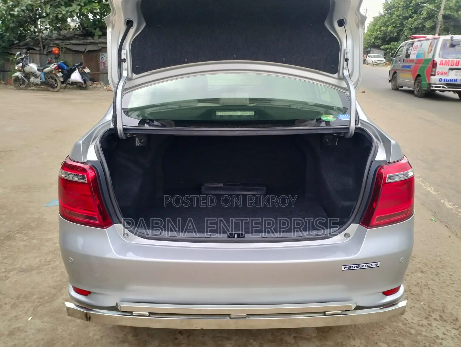 Toyota Axio 2015 Silver