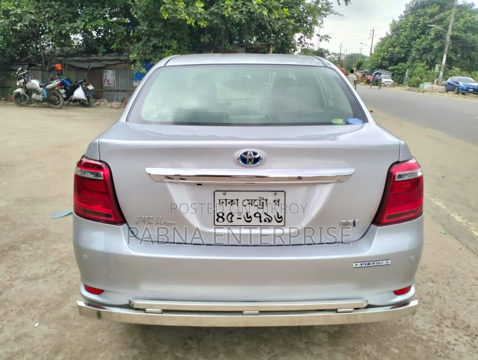 Toyota Axio 2015 Silver