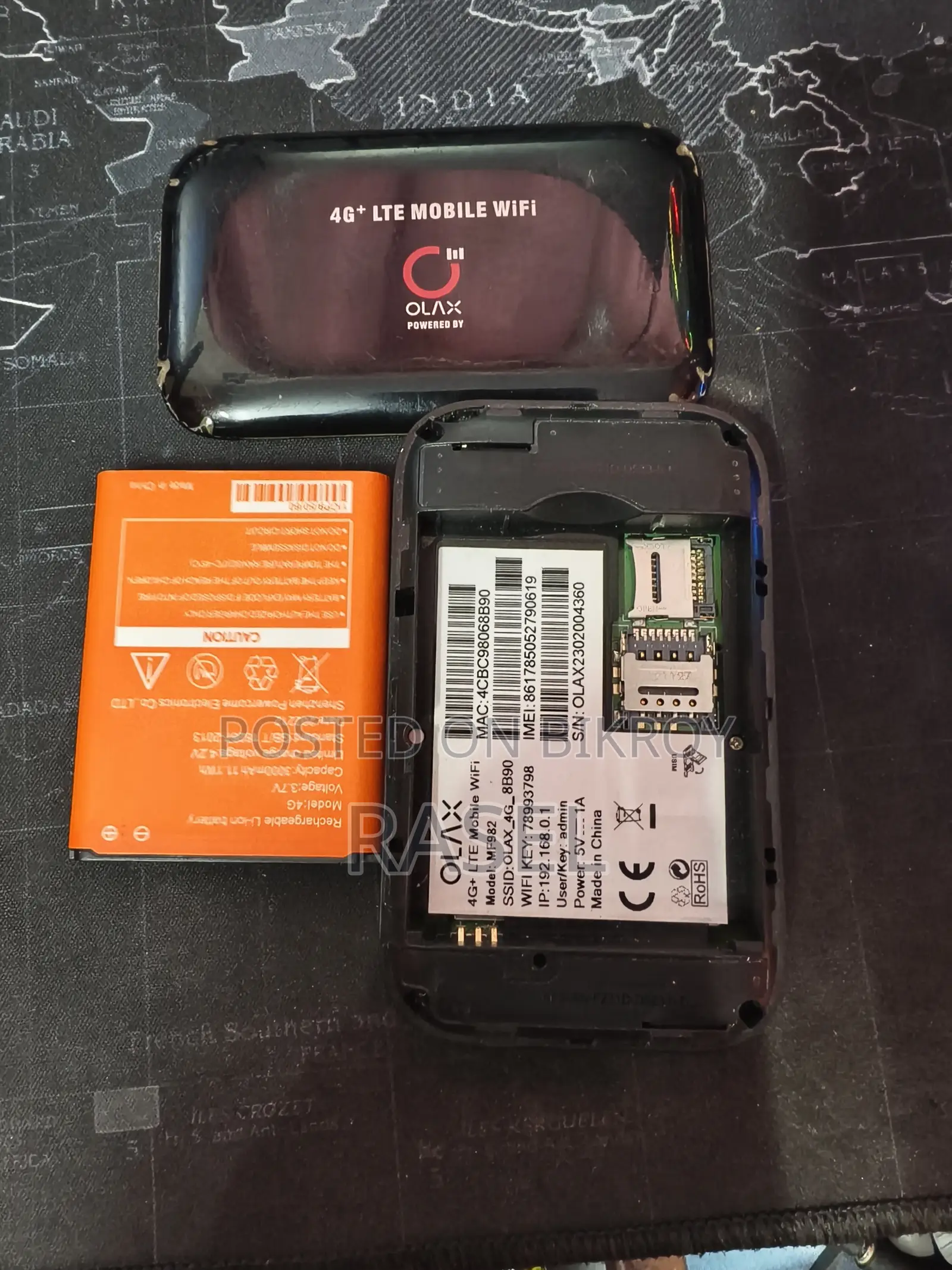 Used OLAX 4G LTE Pocket WiFi for sale