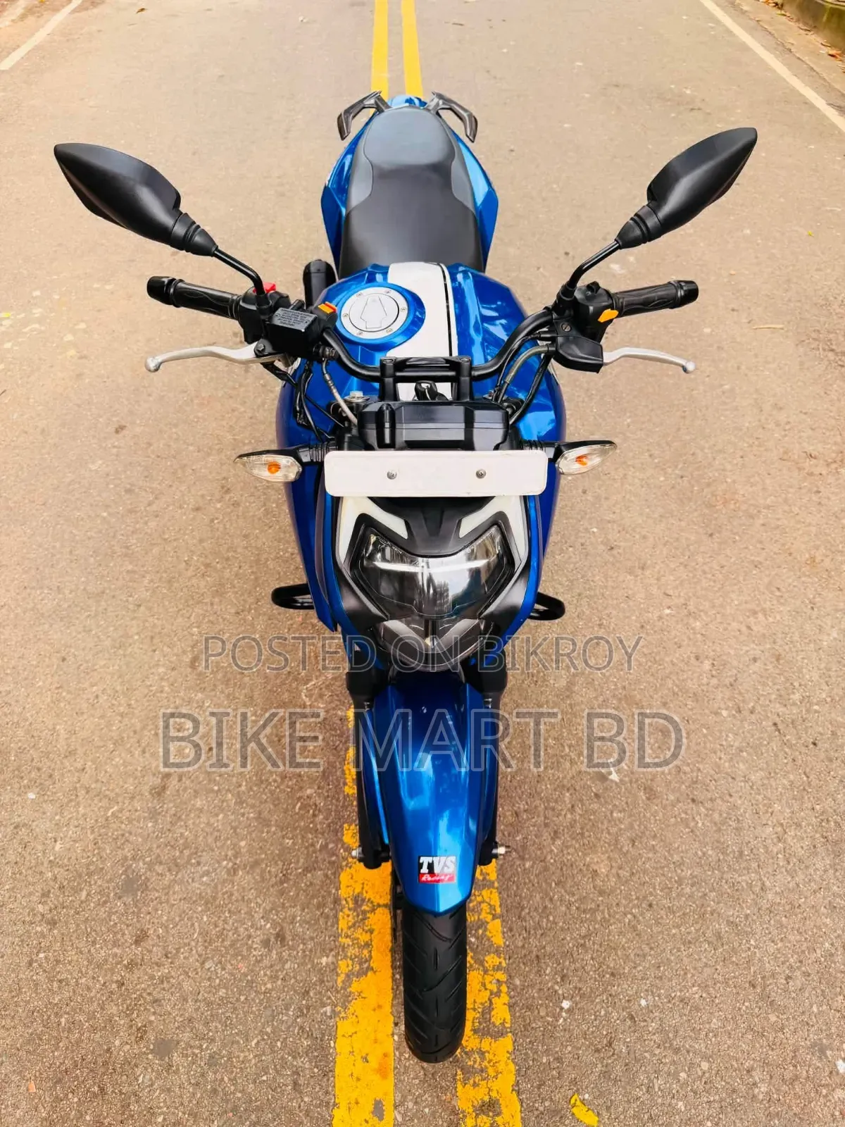 TVS Apache RTR 160 4V 2022 Blue