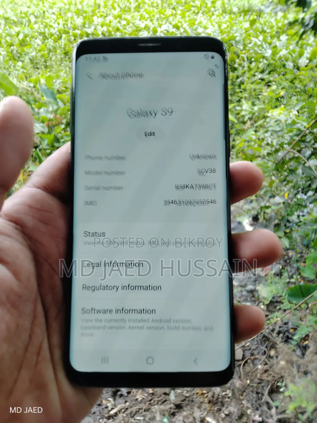 Samsung Galaxy S9 64 GB Black