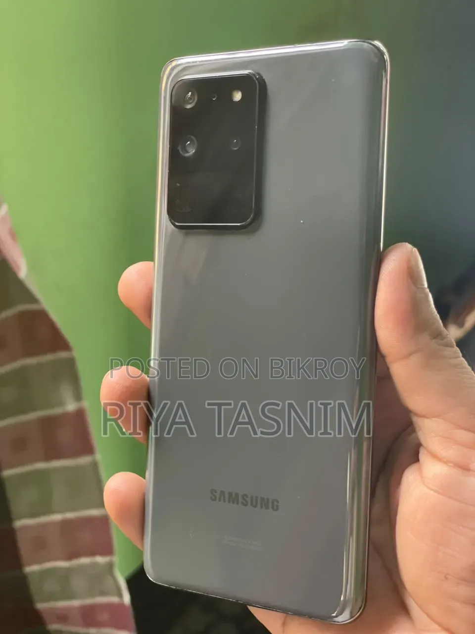 স্যামসাং গ্যালাক্সি এস২০ আল্ট্রা ৫জি ১২৮ জিবি রূপালী