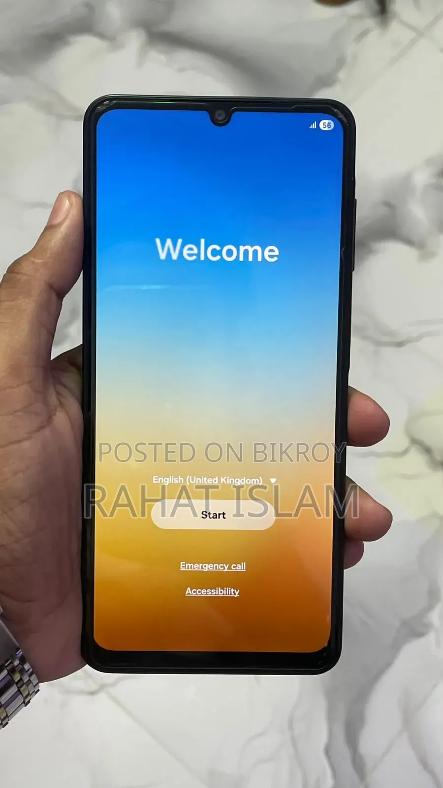 স্যামসাং গ্যালাক্সি এ০৭ ৫জি ১২৮ জিবি সিলভার