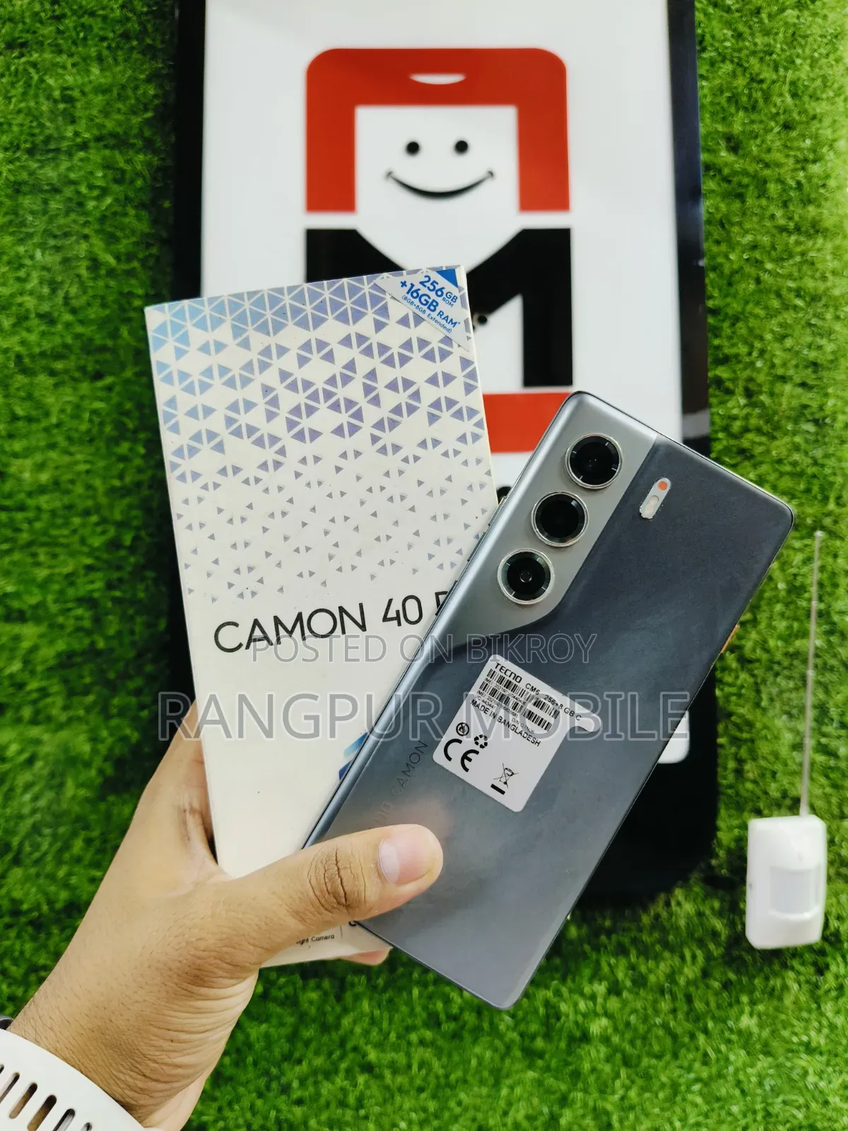 Tecno Camon 40 Pro 4G 256 GB Black