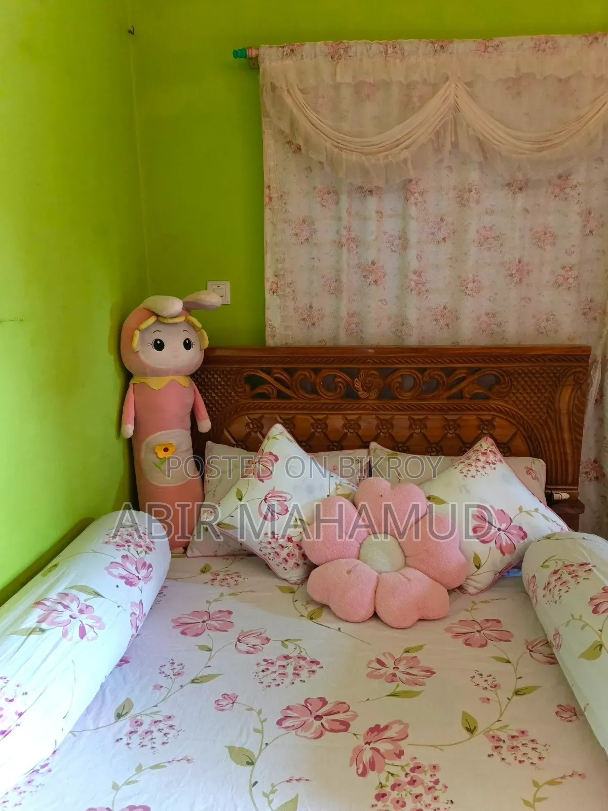 Raintree Solid Wood Bed for Sale
