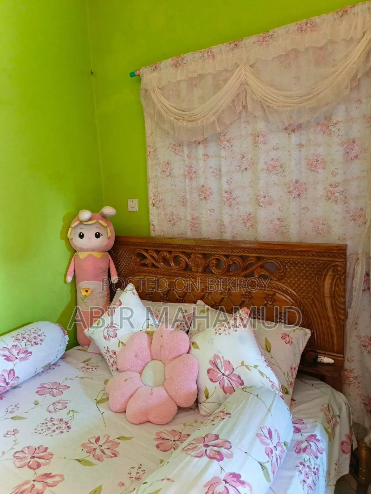 Raintree Solid Wood Bed for Sale