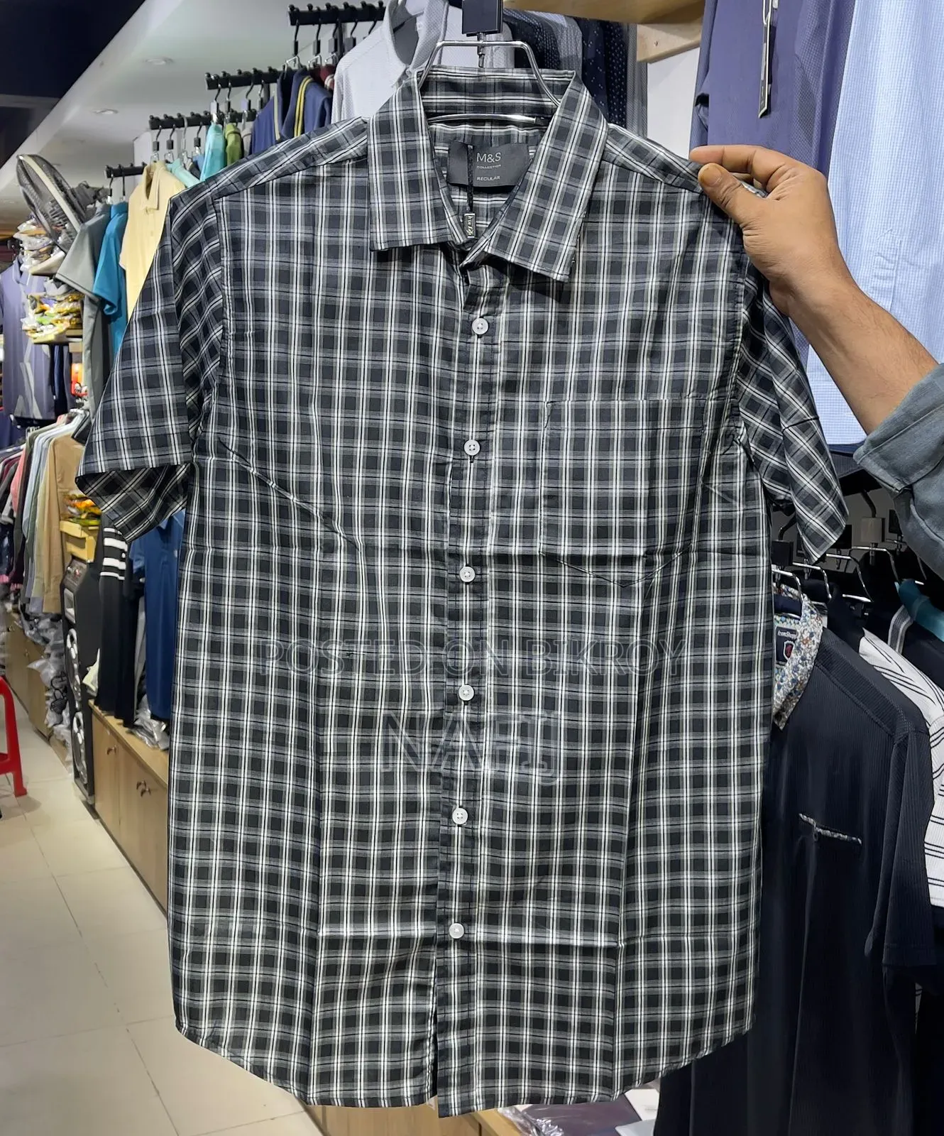 Export Men's Half Sleeve Shirt