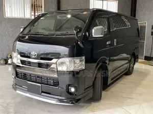New Toyota HiAce 2026 Black