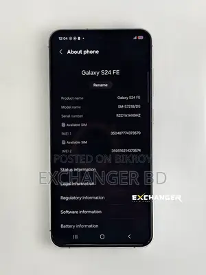 Samsung Galaxy S24 FE 128 GB Blue