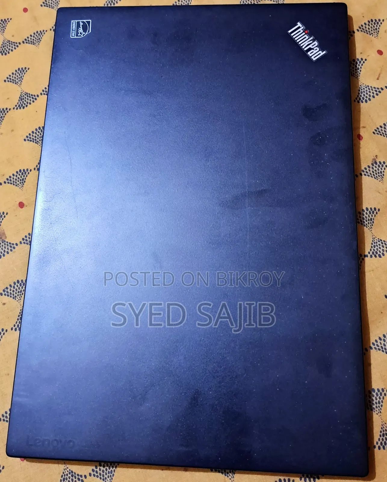 Laptop Lenovo ThinkPad T470s 8GB Intel Core I5 SSD 256GB
