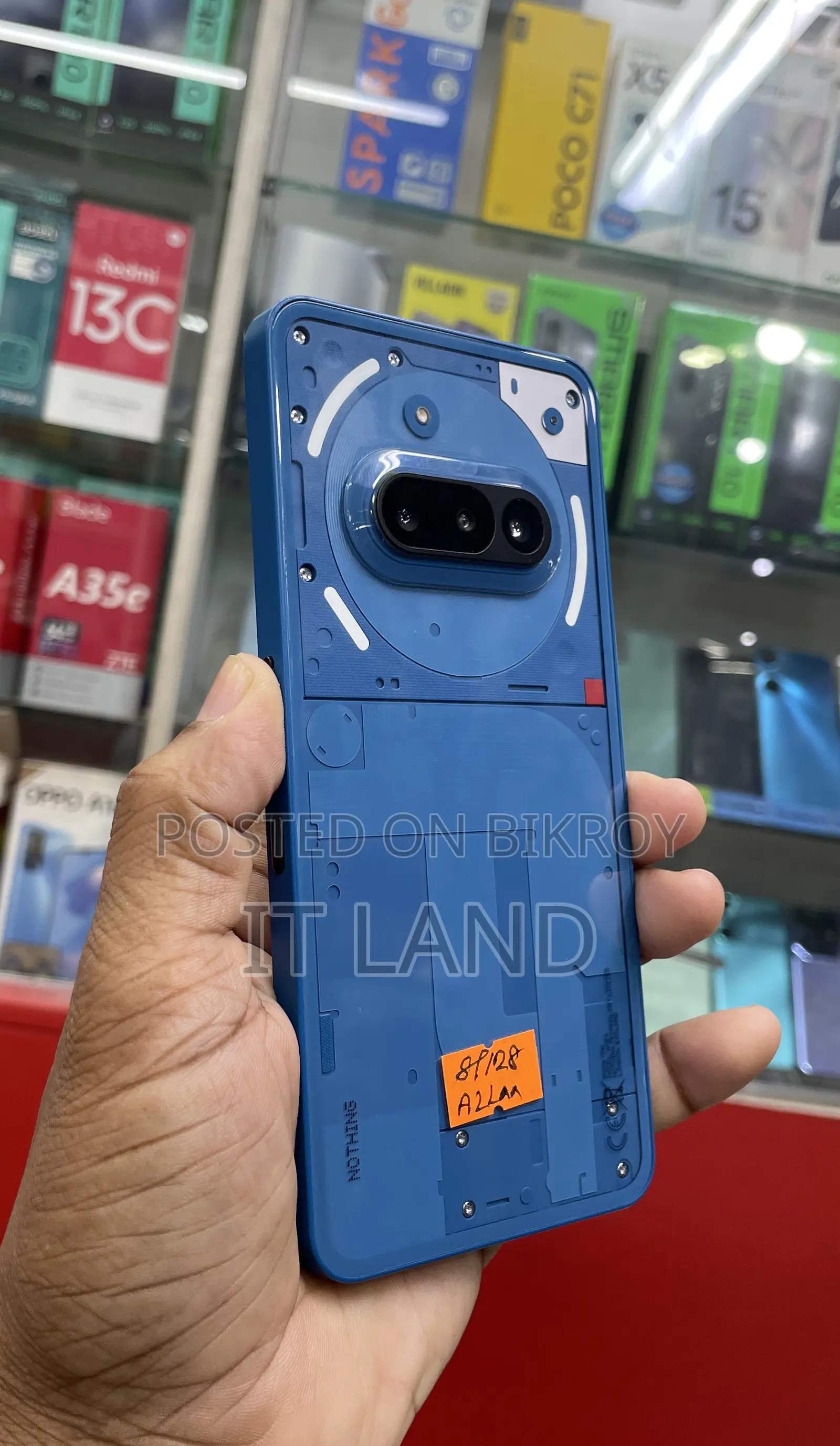 Nothing Phone 3a 256 GB Blue