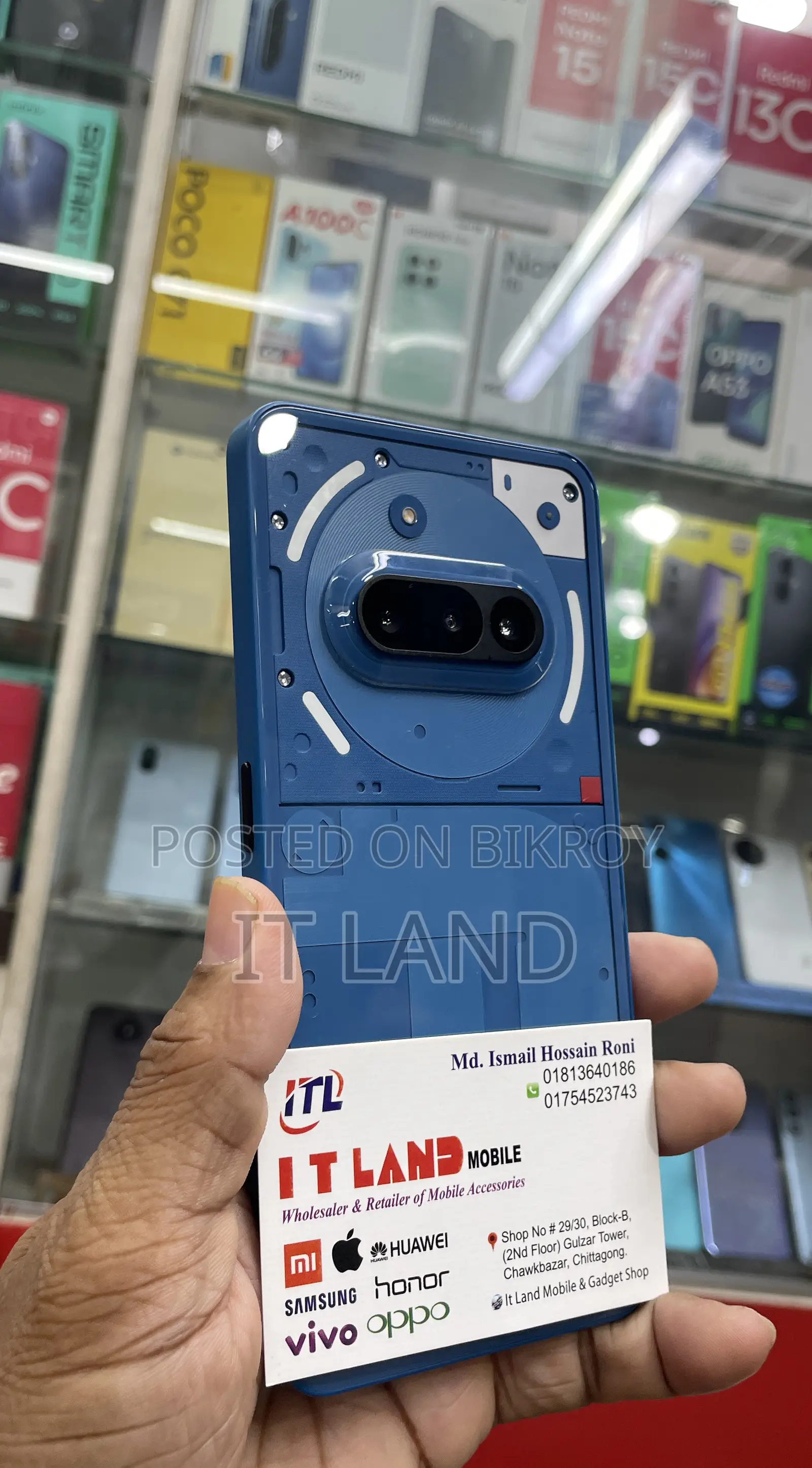 Nothing Phone 3a 256 GB Blue