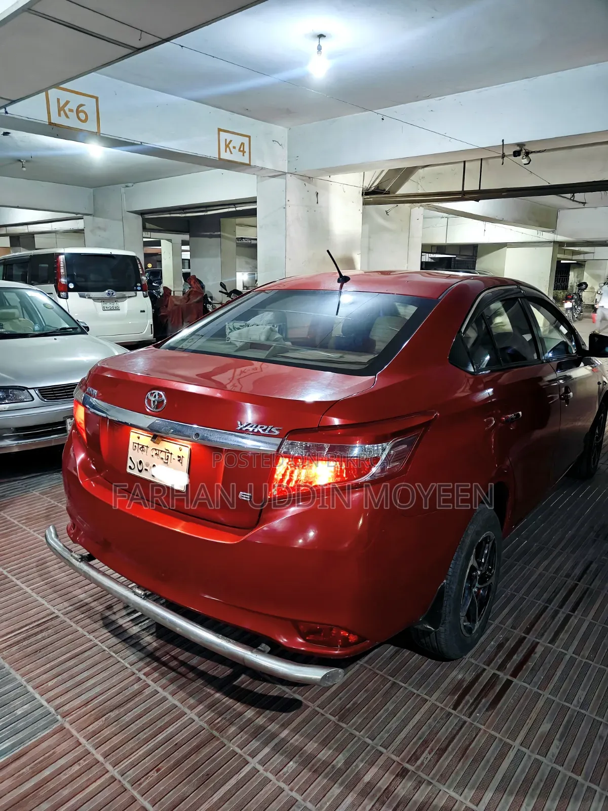 Toyota Yaris 2015 Red