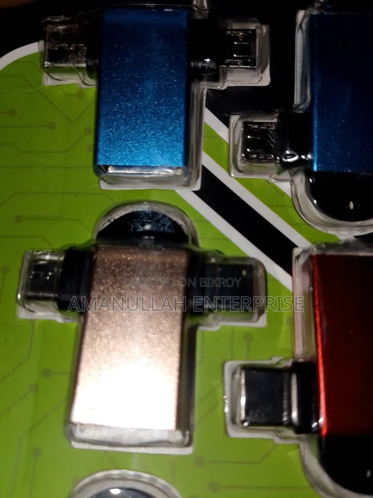 3 in 1 Adaptor Type B, Type C USB | High-Speed USB Otg Adapter Pack