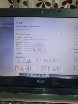 ল্যাপটপ এসার অ্যাসপায়ার ৫৭০২ ৬জিবি ইন্টেল কোর আই৩ এসএসডি ১২৮জিবি